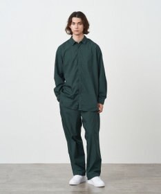 ATON COTTON LAWN | ワイドイージーパンツ - UNISEX