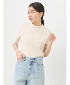 earth music&ecology ＳＥＴ２点ジャガードビスチェ＋リブプルオーバー