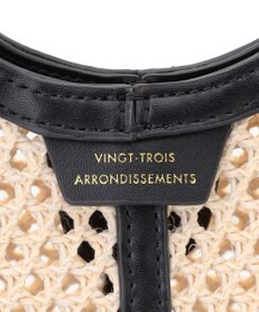 23区 【先行予約】メッシュコンビ ポーチ付き トートバッグ