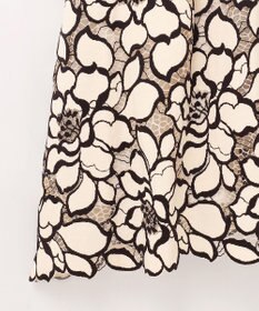 GRACE CONTINENTAL ローズレースドレス