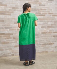 J.PRESS YORK STREET 【WOMEN】バイカラー ワンピース