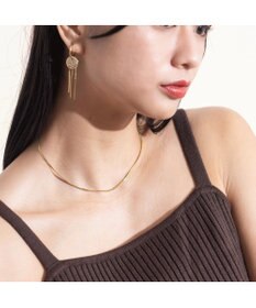 blancotokyo 【金アレ対応アクセ】平スネークネックレス ECHELLE