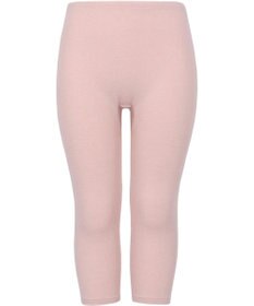 Wing あったかインナーボトム 綿混 裏起毛 厚手 よく伸びる素材 【ラクのびサーモ】 ひざ下丈 秋 冬 ER6614 ウイング／ワコール