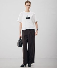 ICB クロップド ロゴTEE（レタードプリント）