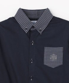 J.PRESS KIDS 【140-170cm】 チェックコンビオックスシャツ