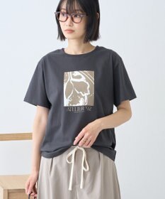 AMERICAN HOLIC フォト&レタリングプリントTシャツ