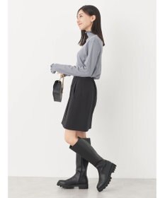 earth music&ecology コットンシアータートルネックプルオーバー