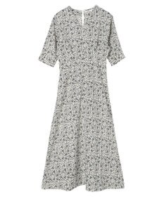 earth music&ecology 小花柄Ｖネックワンピース