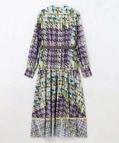 GRACE CONTINENTAL キカプリントティアードワンピース