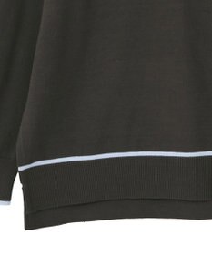 AMERICAN HOLIC バイカラークルーネックニットプルオーバー