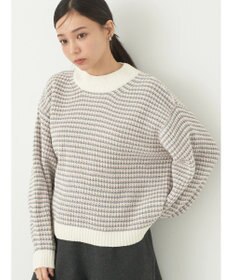 earth music&ecology マットベロアモールプルオーバー