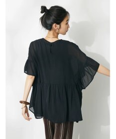 CRAFT STANDARD BOUTIQUE ウ゛ィンテージボイルティアード切替ブラウス