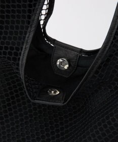 russet ≪A4サイズ収納可能≫メッシュホーボーバッグ(CE-1749)