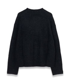 JOSEPH 【洗える】アルパカツイード　ラウンドネックニット