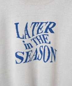 WEGO ウェーブロゴジャガードニットプルオーバー