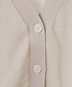 AMERICAN HOLIC ウォッシャブルショート丈シアーカーディガン