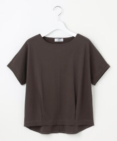 J.PRESS LADIES L 【WEB限定カラーあり・洗える】コットンスムース フレンチスリーブ カットソー