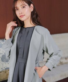 Tiaclasse タックヨーク着流しパフスリ－ブコート