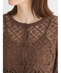 Green Parks ・ＳＵＧＡＲ　ＳＰＯＯＮ　２ｗａｙクロシェカーディガン