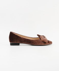 BONTRE 【pied du lapan/ピエドラパン】ベロアリボンパンプス/50760ZI