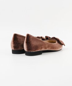 BONTRE 【pied du lapan/ピエドラパン】ベロアリボンパンプス/50760ZI