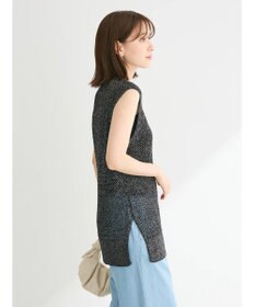 Green Parks スパンコールニットベスト