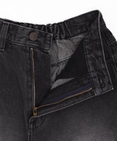 WEGO 【SMサイズ展開】ヴィンテージウォッシュデニムハーフパンツ