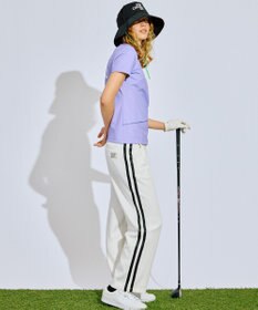 PW CIRCULUS 【WOMEN】イージーワイドパンツ ゴルフウェア レディース