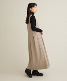 CRAFT STANDARD BOUTIQUE Vネックウェストタックジャンパースカート