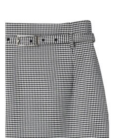 earth music&ecology チェックミニスカート