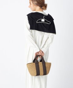 LA BAGAGERIE 【MONICA】ダブルハンドルかごバッグ