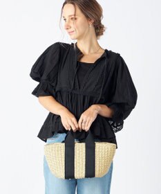 LA BAGAGERIE 【MONICA】ダブルハンドルかごバッグ