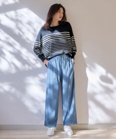 ANY L 【洗濯機可能/接触冷感/UVケア/イージーケア】清涼リラックスパンツ