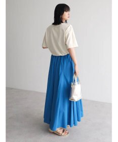 Green Parks Ｉ　切替ギャザーロングスカート
