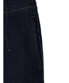 earth music&ecology ボタンフライワイドデニムパンツ