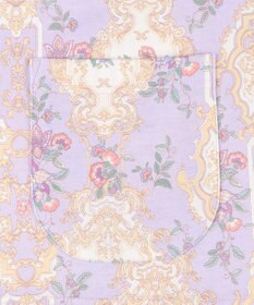 WACOAL ワコール_リラックス＆スリープ パジャマ 長袖 長ズボン 綿100％(本体) スムース素材 ハドンホール 上下セット 前開き ミントン NDV140 /ワコール