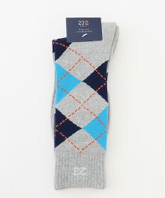 MEN】アーガイル柄レギュラーソックス / 23区GOLF