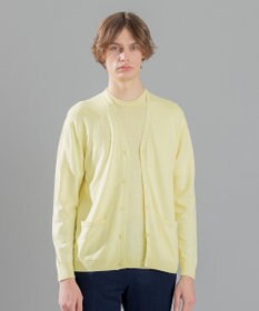 JOSEPH HOMME リネンナイロンプレーン　Ｖネックカーディガン