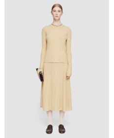 JOSEPH 【洗える】シルクブレンド　ラウンドネックニット