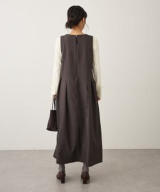 CRAFT STANDARD BOUTIQUE Vネックウェストタックジャンパースカート