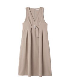 CRAFT STANDARD BOUTIQUE Vネックウェストタックジャンパースカート