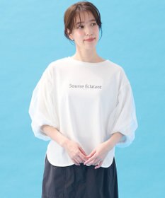ANY 【洗濯機可/接触冷感/UVケア】エニィファンクションバルーンスリーブTシャツ