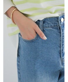 Te chichi ストレートデニムパンツ