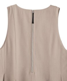 CRAFT STANDARD BOUTIQUE Vネックウェストタックジャンパースカート