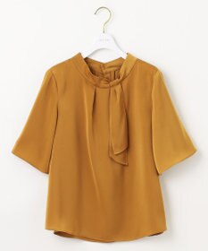 ANY SIS L 【洗える】トロミサテンボウ ブラウス