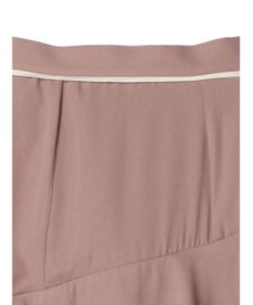 earth music&ecology パイピングフリルティアードスカート