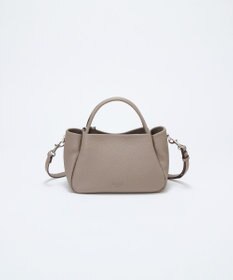 TOPKAPI 【Breath TOPKAPI】シュリンクレザー ショルダー付き ミニ トートバッグ / チャーム付き