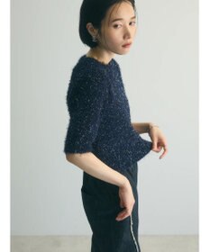 Green Parks ａ．ラメシャギーニットプルオーバー