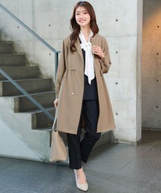 Tiaclasse タックヨーク着流しパフスリ－ブコート