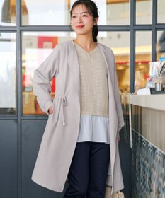 Tiaclasse タックヨーク着流しパフスリ－ブコート